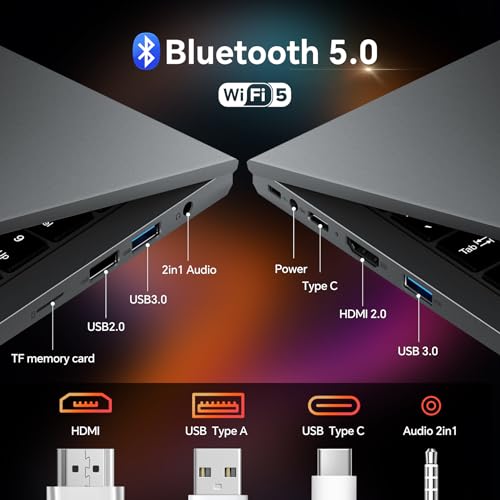 15.6" FHD Blackview Laptop 16GB RAM - Image 7