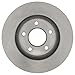 ACDelco Silver 18A1192A (19241815) Non-Coated Front Disc Brake Rotor