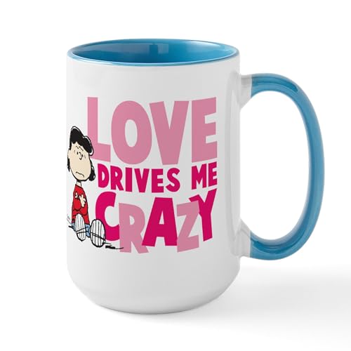 Taza de cerámica 15 oz CafePress Lucy Love miniatura 1