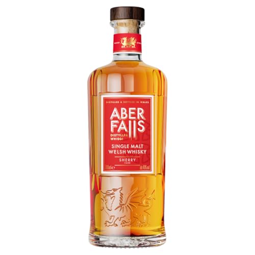 Aber Falls Single Malt Welsh Whisky|Global Award Winning Whisky|40%|70cl,packaging may vary
