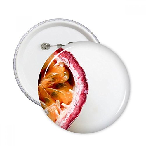 Badge bouton rond fruits tropicaux frais l'accessoire mode pour customiser une veste en jean M
