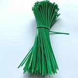 200PCS Nylon Zip Ties – 8 Inch Green,Multi-Purpose Self Locking Cable Ties， Ultra Strong Plastic Wire Ties With 40 Pounds Tensile Strength