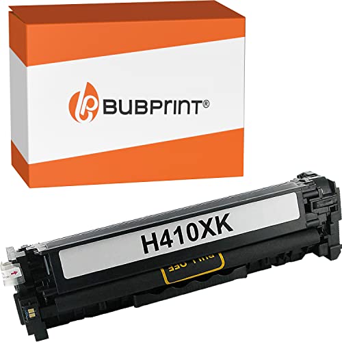 Bubprint tóner Compatible con HP CE410X 305X 305A para Laserjet Pro 300 Color M351A MFP M375NW Pro 400 Color M451DN M451DW M451NW M475DN M475DW Negro