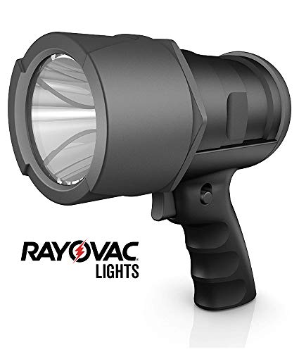RAYOVAC Virtually Indestructible LED Spotlight, IP67 Waterproof, Super Bright 750 Lumens, Massive Beam