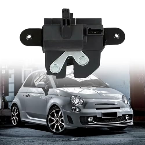 Cerradura de puerta trasera y motor de tapa de maletero compatible con 13317445 y 39021416 4