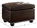 Convenience Concepts Designs4Comfort 5th Avenue Storage Ottoman 24