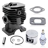Adefol Cylinder Piston Kit for Echo CS-3700 CS-3700ES CS-3700TES CS-4200 CS-4200ES CS-4200TES Chainsaw, CS-3700 CS-4200 Cylinder Piston Kit Replace P021004131, 100202-59530, 100000-59531