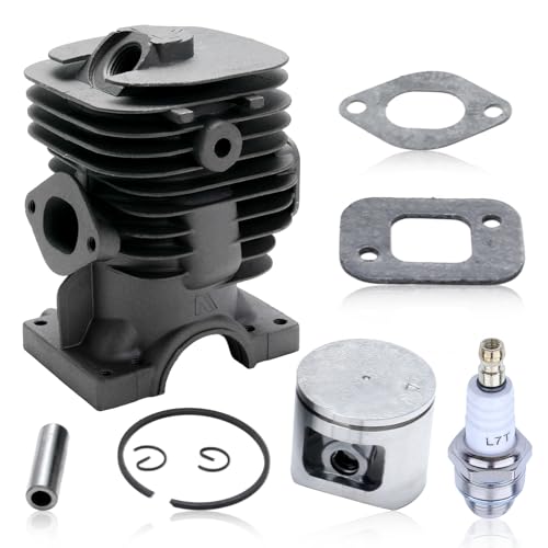 Adefol Cylinder Piston Kit for Echo CS-3700 CS-3700ES CS-3700TES CS-4200 CS-4200ES CS-4200TES Chainsaw, CS-3700 CS-4200 Cylinder Piston Kit Replace P021004131, 100202-59530, 100000-59531