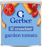 Gerber Stage 3 Garden Tomato Lil Crunchies Snack...