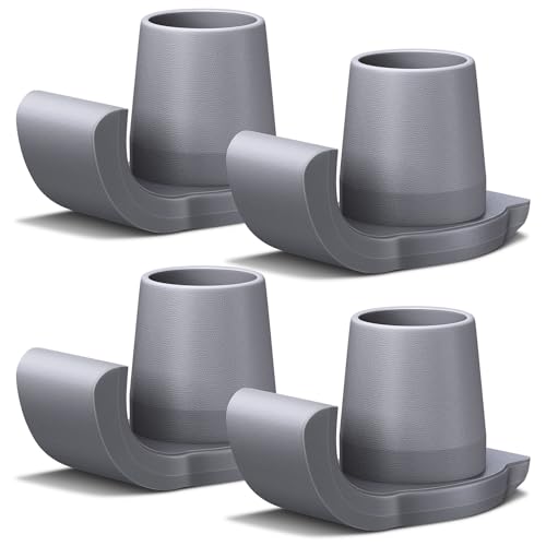 HOIGRBOM Walker Ski Glides 4 Pack Walker Accessories for Fold Walkers