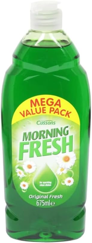 Large Morning Fresh Morning Fresh Original 675ml: Powerful Washing Up Liquid for Sparkling ...