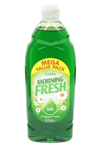 Morning Fresh Original 675ml: Powerful Washing Up Liquid for Sparkling Clean Dishes
