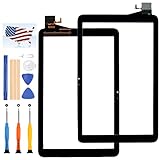 Compatible for LG G Pad X V930 V935 V940 10.1 inch Touch Screen Digitizer Replacement Sensor Screen Full Glass Lens Panel Kits,with Free Repair Tools (Not LCD)