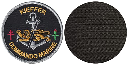 écusson Velcro Cousu Patch Brodé FROM HAWAII WITH LOVE | 8cm Diamètre | Velcro Cousu | Carré Scratch Offert écusson Scratch Hawaii