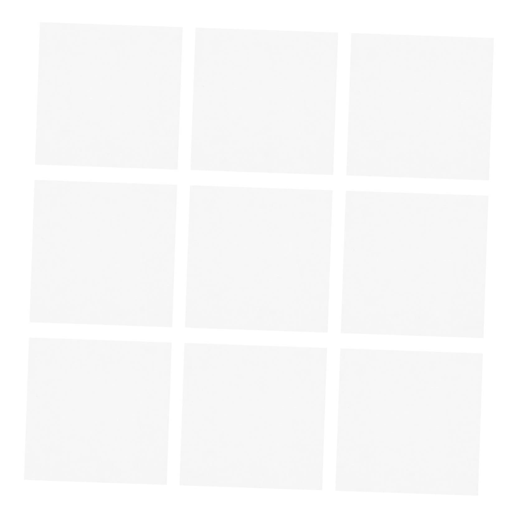 PRETYZOOM Sheets Weighing Paper Sheets Smooth Vessels Paper Mats Lab Equipment Non-Stick Surface Prevent Scale Damage