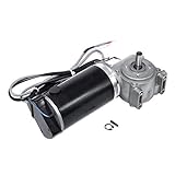 ★ Eje de salida en forma de D con 12 mm de diámetro, 41 mm de largo, 33 cm de alambre de largo para conexión conveniente con conector crimpado.
