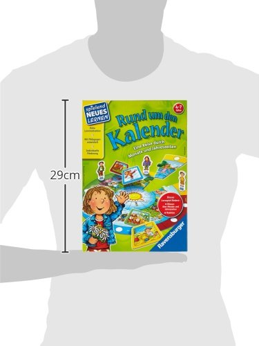 Ravensburger Italy- Calendario Gioco educativo, Colori Assortiti, 602.124.5 : Ravensburger