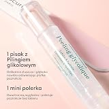 Manucurist Glossy Booster Duo – Pielęgnacja Paznokci Eksfoliująca z Peelingiem Glikolowym & Polerką – Zestaw Manicure dla Naturalnych Paznokci Bez Lakieru – Natychmiastowy Blask – Nail Care