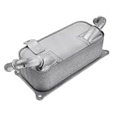 SLENIPTAR Replace Engine Oil Cooler 94810728122 94810728121 95810727100 Fit for Porsche Fit for Cayenne 2011-2018 Fit for Panamera 2010-2016 V6 3.0L 3.6L V8 4.8L Oil Cooler kit