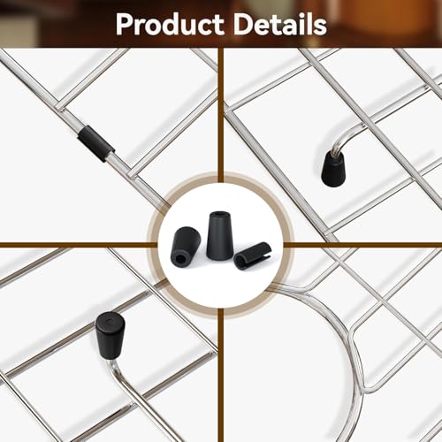 Sink Protector Grid 26-1/16 x 14-1/16,Centered Drain with Corner Radius 3-1/2, Stainless Steel Material(Centered Drain)