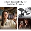 DJI Mic 3 (2 TX + 1 RX + Charging Case) Advanced Mini Wireless Microphone CP.RN.00000480.01 Bundle with 1 YR CPS Enhanced Protection Pack, 2X Deco Essentials 3.5mm Clip-On Mini Lapel Mic