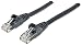 Produktbild Intellinet IC Intracom Manhattan Patchkabel Patchkabel Kat6 UTP schwarz 1.0 m