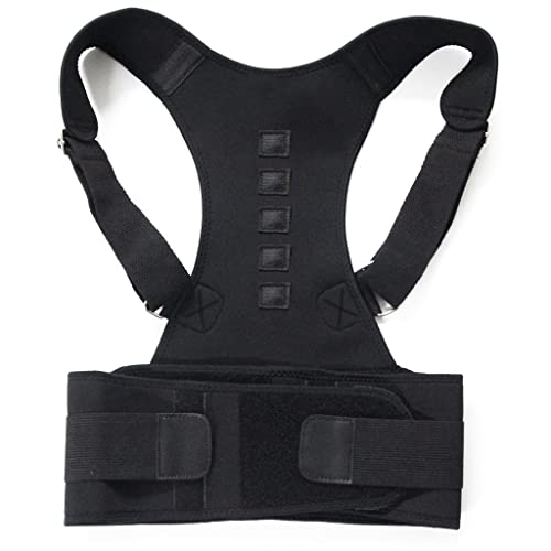 Ceinture de soutien de l'épaule au bureau pour posture XL noir