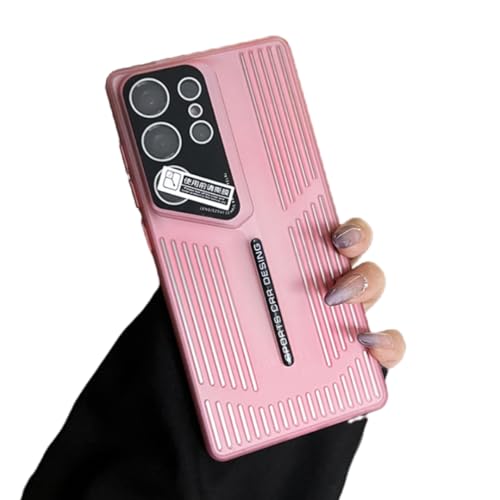 Coque antichoc Galaxy S25 rose évite surchauffe protection intégrale