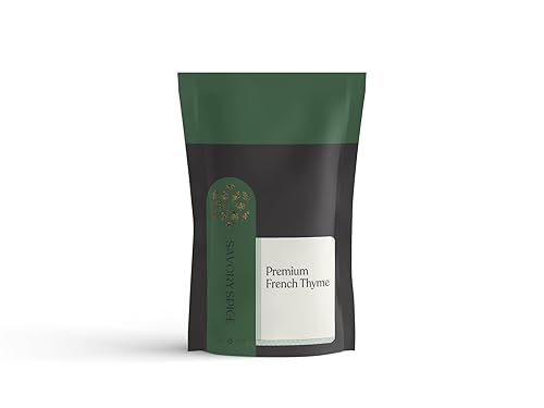 Miniatura 3 de Savory Spice - Tomillo francés de primera calidad, hojas de tomillo seco entero, condimento de tomillo francés para papas, asados, sopas y guisos