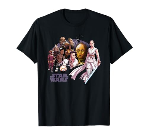 T-shirt Star Wars Rise of Skywalker vêtement homme et femme haut imprimé Rebellion