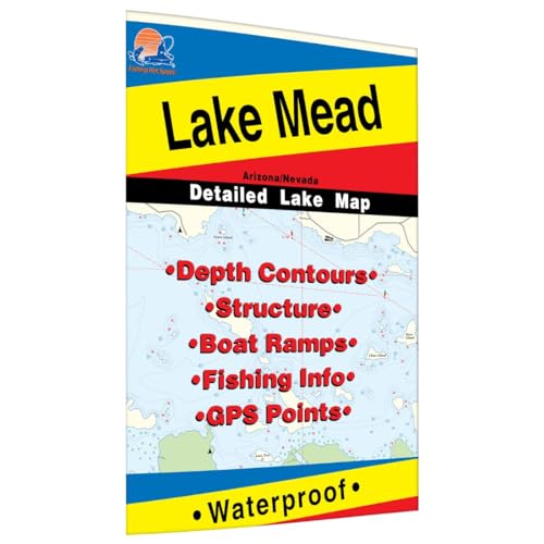 Lake Mead Fishing Map