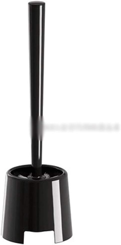 Multi -Function Cleaning Toilet Brush - Bracket Bathroom Toilet Brush Round Toilet Brush Set Bathroom Cleaning Brush Toilet no Dead Angle Brush Long Handle Soft Hair(D)