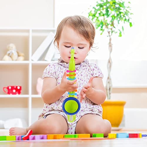 Toddmomy 1 Stks Kinderen Saxofoon Speelgoed Plastic Saxofoon Muziekinstrumenten Speelgoed Voor Jongens Meisjes Muzikale… - Image 8