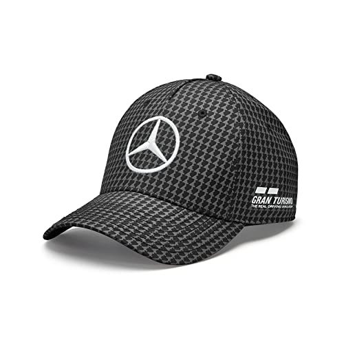 MERCEDES AMG PETRONAS Formula One Team - Kinder 2023 Lewis Hamilton Kappe - Schwarz - Größe: Einheitsgröße