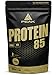 Produktbild PEAK Protein 85 Vanilla 1000g | Premium Mehrkomponenten Protein mit Aminos | BCAA | EAA | L-Glutamin| L-Arginin | Aspartamfrei | hoher Proteinanteil von bis zu 84% | Proteinshake für Bodybuilding, Kraftsport und Fitness | Eiweißpulver | Neue verbesserte Version