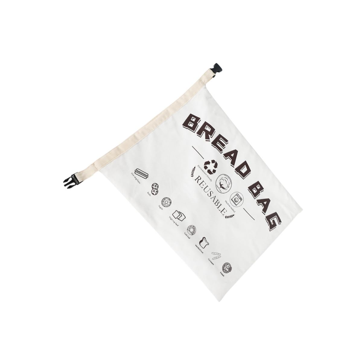 Sacoche à réutilisable d'épicerie vrac PRETYZOOM pochette de rangement coton bio