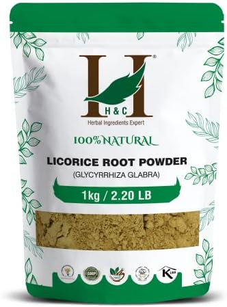 H&C Licorice Root (Cut and Sifted) - 100g Pack | Herbal Tea Ingredient | Loose Tea