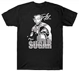 YHUYVCSAWM sihua Sugar Ray Robinson T Shirt Boxer Boxing Gloves Manches Courtes(Small)...