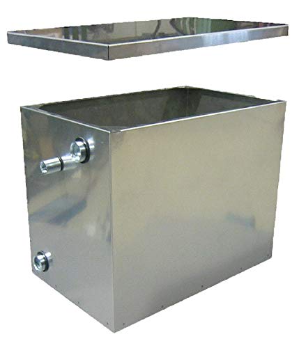 Vase d'expansion en acier inoxydable 30 l - CM 41 X 26 X H.31