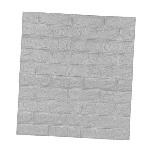Homoyoyo 3D Calcomanías De Pared De Ladrillo Paneles Decorativos De Pared Acrílico Etiqueta De La Pared 3D Paneles De Pared De Ladrillo Papel Tapiz De Chimenea 3D En Relieve Papel Tapiz De
