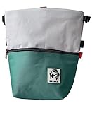 Chalk Bucket - Large Size Chalk Bag for Climbing & Bouldering with Magnetic Closure, 4 Brush Holders, & 2 Side Pockets with Mesh Organizer - Durable, (Ocean)