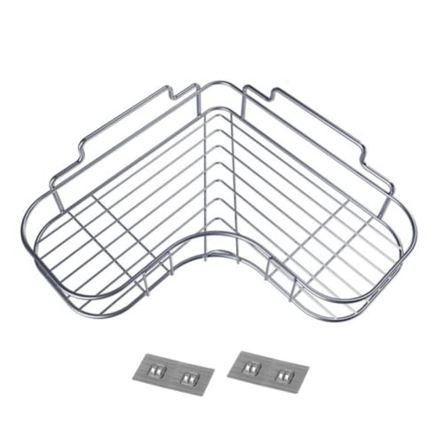 THE PERFECT PART Shower Caddy Shelf Bathroom Corner Bath Storage Holder Organizer Triangular Rack