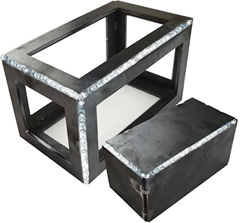 Image of Jikacok Welding Coupons. 12 PCS 3X5" Welding Kit For Beginners. Welding Practice Kit Made Of 11 Gauge Premium Mild Steel. Welding Coupons For MIG, TIG Stick, Arc, Gas And Brazing. (M 12 PCS)