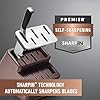 Calphalon Contemporary SharpIN Self-Sharpening Knife Set, 18 CT, Steel
