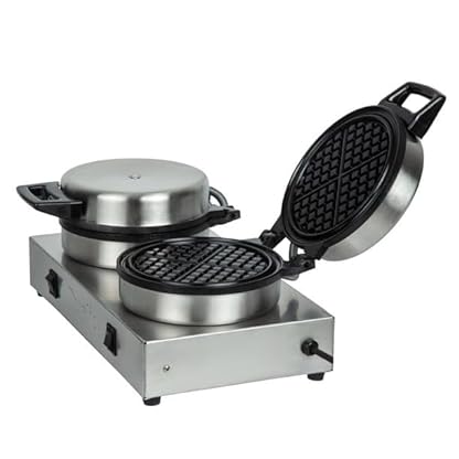 DUALIT Waffeleisen 74002, Silber, 190(H) x 400(W) x 220(D) mm – Bild 5