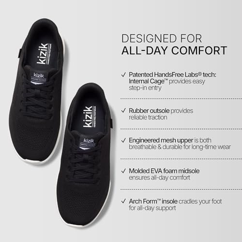 Kizik Lima 2 Slip On Shoes for Men: Comfortable All-Day for Walking, Gym, or Casual Wear, Wide Toe Box Available, Slip in & Stand Out, Hands Free - Image 3