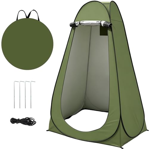 Ceither Privacy Shower Tent, Pop up Portable Camping Tent, Outdoor Toilet Changing Dressing Room, Instant Privacy Shelter for Picnic Waterproof Bathroom