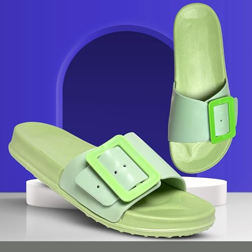 Image of Fashion Slide for Women with Extra Soft Cushion and Comfort MultiColour