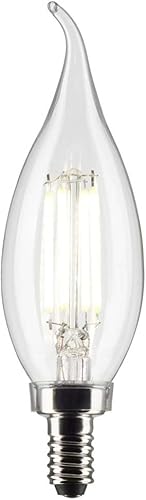 Miniatura 2 de Satco 6Pk 5.5w CA10 LED 2700K Candelabro Base regulable - 60w equiv