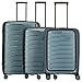 travelite Kofferset Air Base, Marke, Iceblue Metallic S/M/L, Unisex